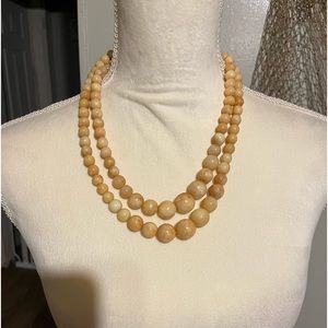 Vintage double necklace